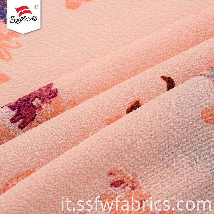 Printed Polyester Fabric For Women